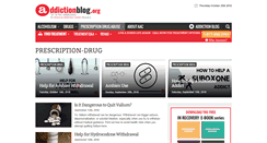 Desktop Screenshot of prescription-drug.addictionblog.org