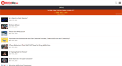Desktop Screenshot of drug.addictionblog.org